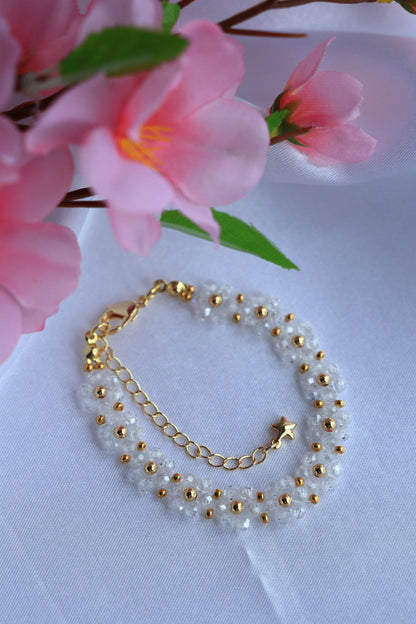 Daisy Zircon Bracelet